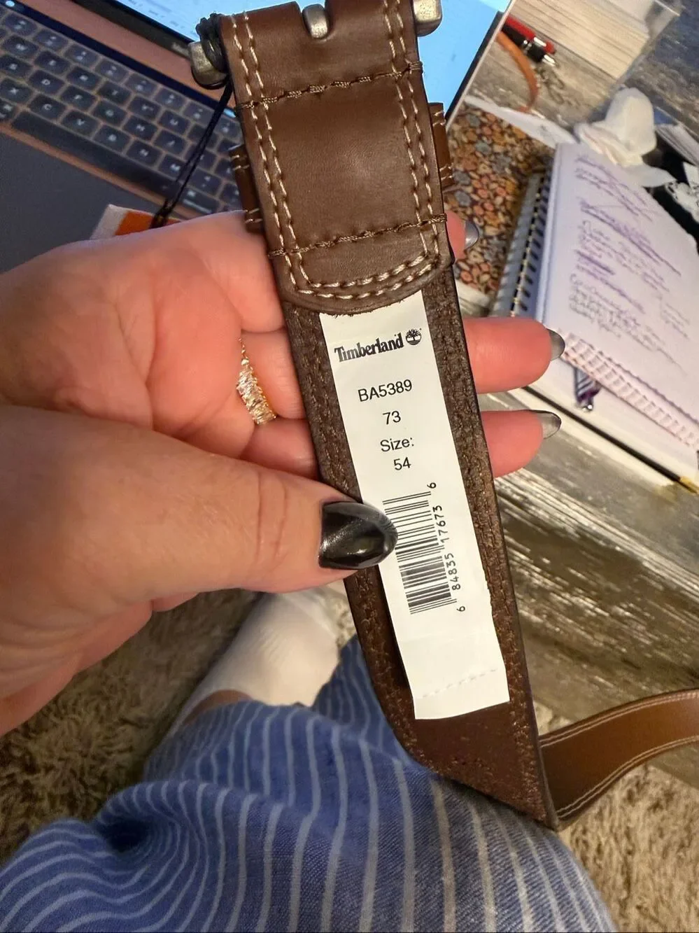 Timberland measures 25”
